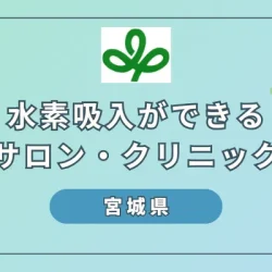 【2024年】宮城県内で試せる水素吸入サロン＆クリニック4選