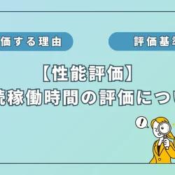 水素吸入器の性能評価：「連続運転時間」編
