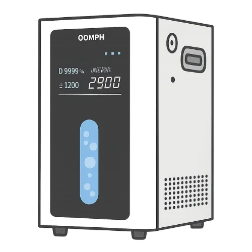 MIRAI JAPAN株式会社Life Officeの水素吸入器『OOMPH(ウムフ)HO-1200』の製品イラストbyすいかつねっと