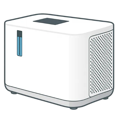 アトラグループの水素吸入器『コアップSA-2600』の製品イラストbyすいかつねっと