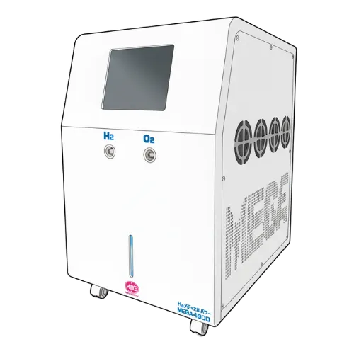 MAKE MEDICAL(メイクメディカル)の水素吸入器『H2メディカルパワー MEGA4800』の製品イラストbyすいかつねっと