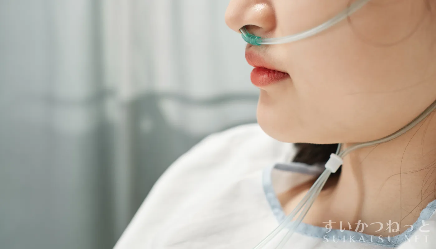 要因①：カニューレの閉塞による「ガス充満」