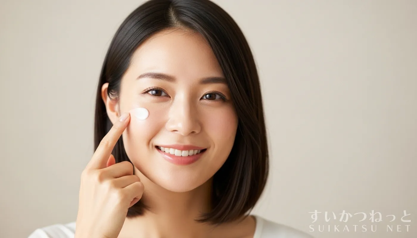 水素クリームの効果②：毛穴の目立ちが減少