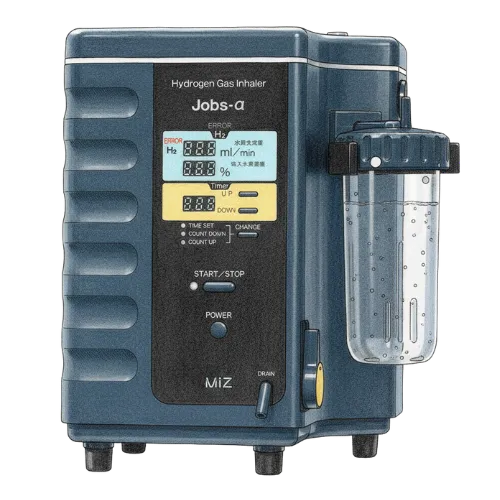 MiZの水素吸入器『Jobs-α』の製品イラスト by すいかつねっとver2